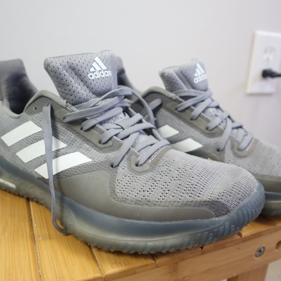 Adidas Boost Gray Running Shoes – Men’s Size 9 - Picture 2 of 6